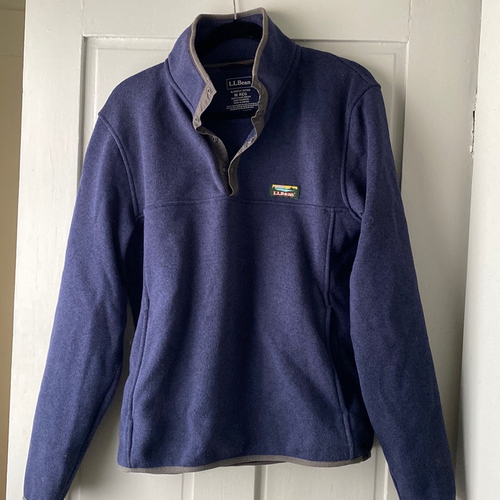 Men’s L.L.Bean Sweater Fleece Pullover